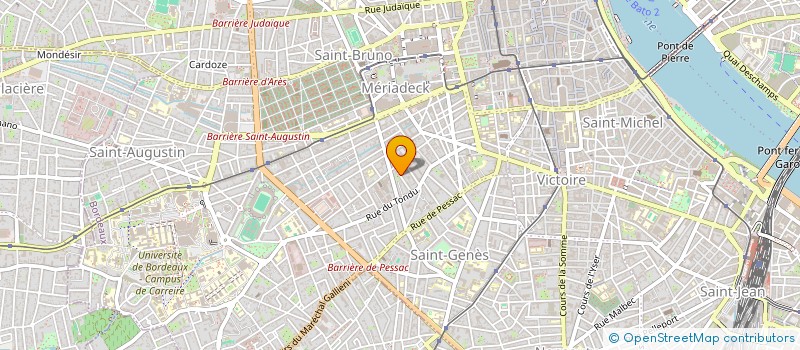 localisation de l'entreprise MADAME JOHANNA MACCIONI  BORDEAUX