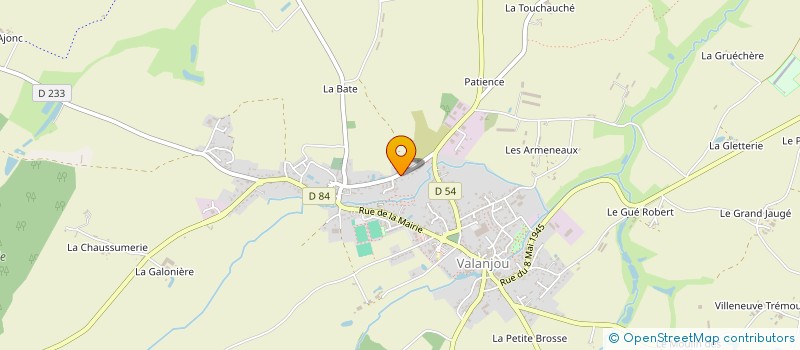 localisation de l'entreprise MADAME JOHANNA MALINGE  CHEMILLE-EN-ANJOU