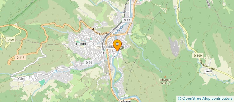 localisation de l'entreprise MADAME JOHANNA MARGARET STERICKER  QUILLAN