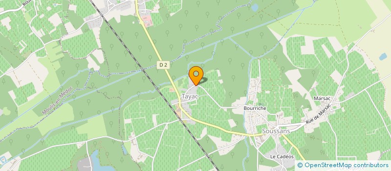 localisation de l'entreprise MADAME JOHANNA MARTIN  SOUSSANS