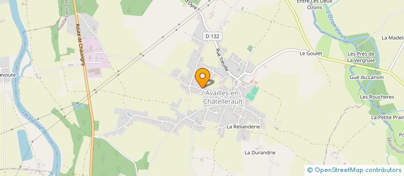 localisation de l'entreprise MADAME JOHANNA MEKHALFA  AVAILLES-EN-CHATELLERAULT