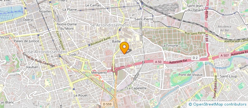localisation de l'entreprise MADAME JOHANNA MENDY à MARSEILLE