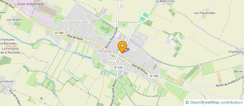 localisation de l'entreprise MADAME JOHANNA MERCIER  PRAHECQ