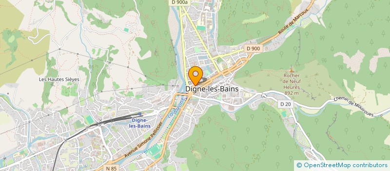 localisation de l'entreprise MADAME JOHANNA MOUNET à DIGNE-LES-BAINS