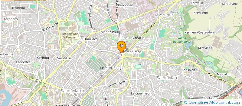 localisation de l'entreprise MADAME JOHANNA NIANGUENGUE à BREST