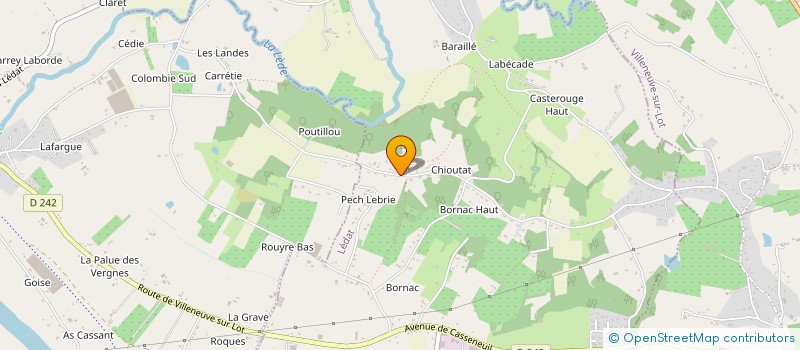 localisation de l'entreprise MADAME JOHANNA NOEL  LEDAT