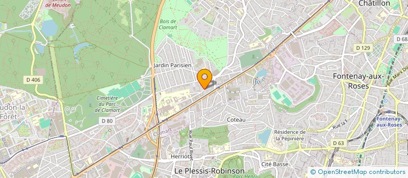 localisation de l'entreprise MADAME JOHANNA OSMAN à CLAMART