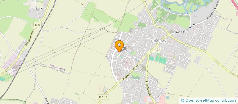 localisation de l'entreprise MADAME JOHANNA OSTAN  CHAURAY