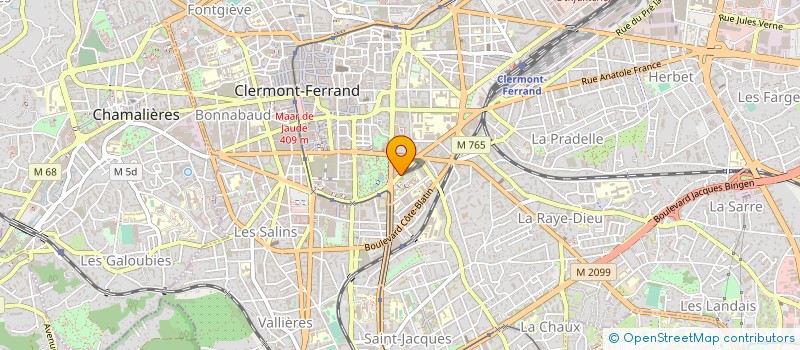localisation de l'entreprise MADAME JOHANNA OUZIAUX à CLERMONT-FERRAND