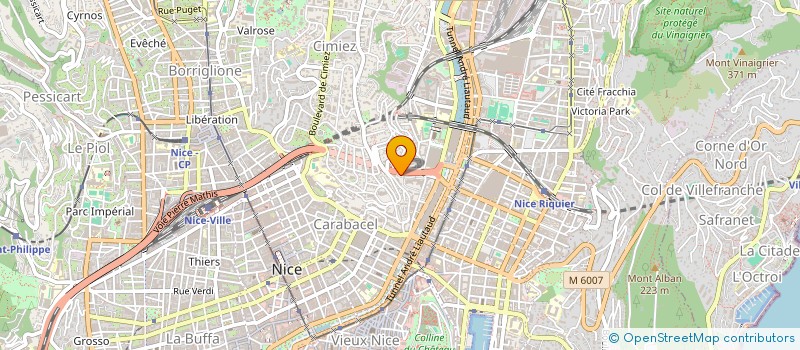 localisation de l'entreprise MADAME JOHANNA PARATORE à NICE