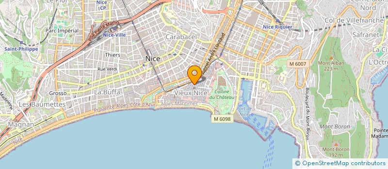 localisation de l'entreprise MADAME JOHANNA PARROCCHIALE à NICE