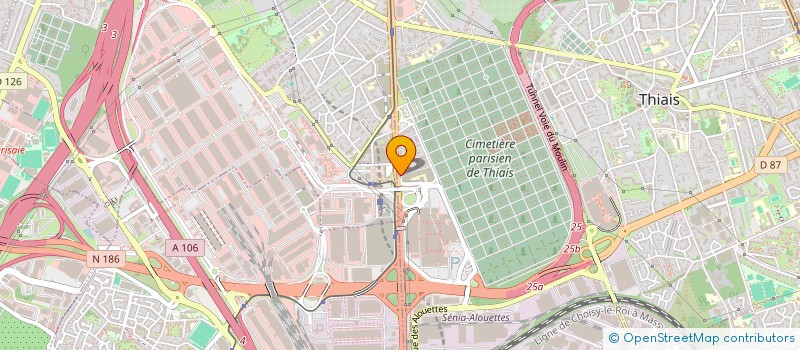 localisation de l'entreprise MADAME JOHANNA PASSAVE  VILLEJUIF