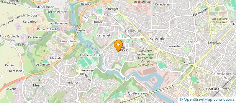 localisation de l'entreprise MADAME JOHANNA PAUL à BREST