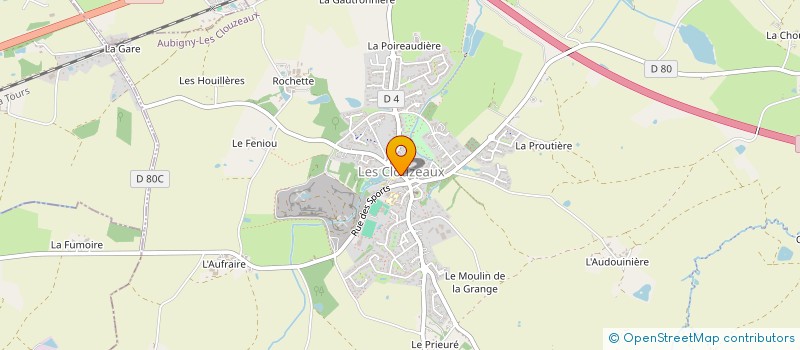 localisation de l'entreprise MADAME JOHANNA PAVAGEAU-VIOLLEAU à AUBIGNY-LES CLOUZEAUX