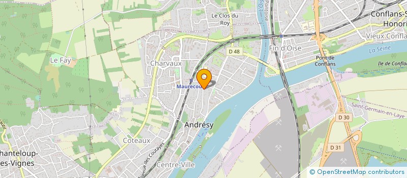 localisation de l'entreprise MADAME JOHANNA PAYET-DESCOMBES  ASNIERES-SUR-SEINE