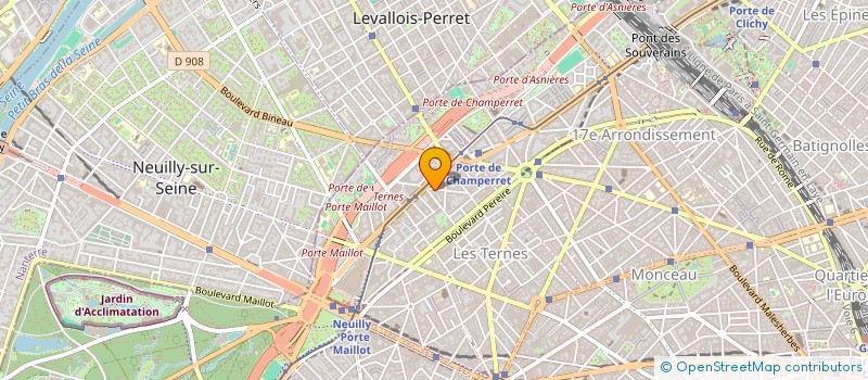 localisation de l'entreprise MADAME JOHANNA PEREIRA  PARIS