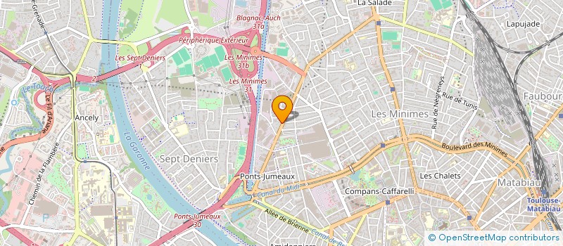 localisation de l'entreprise MADAME JOHANNA PERREIRA à TOULOUSE