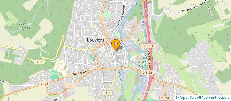 localisation de l'entreprise MADAME JOHANNA PICARD à LOUVIERS