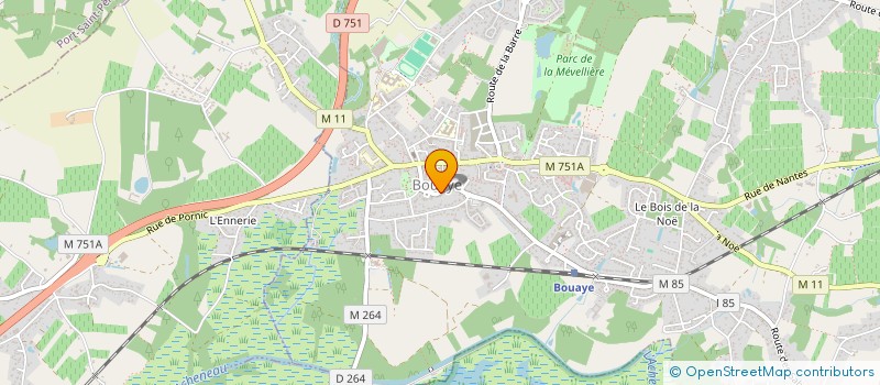 localisation de l'entreprise MADAME JOHANNA PIRARD  BOUAYE