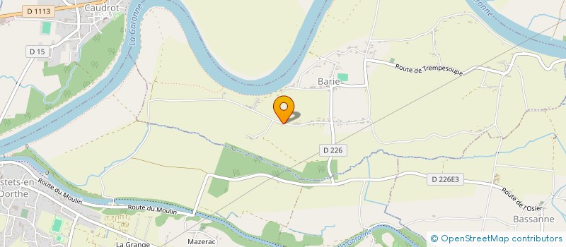 localisation de l'entreprise MADAME JOHANNA POLLAK  BARIE