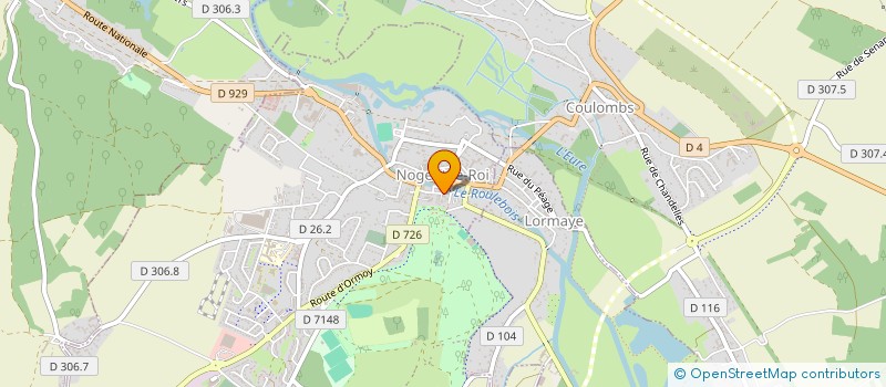 localisation de l'entreprise MADAME JOHANNA PUYFAGES à NOGENT-LE-ROI