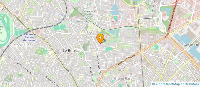 localisation de l'entreprise MADAME JOHANNA RAHARIMALALA  LE BOUSCAT