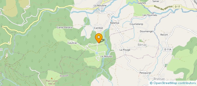 localisation de l'entreprise MADAME JOHANNA RANDAVEL à SERRES-SUR-ARGET