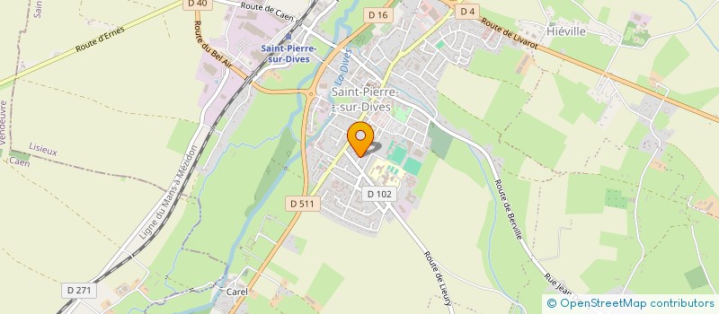 localisation de l'entreprise MADAME JOHANNA RAPELLI à SAINT-PIERRE-EN-AUGE
