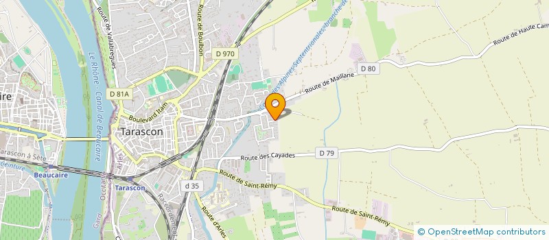 localisation de l'entreprise MADAME JOHANNA RAY  TARASCON