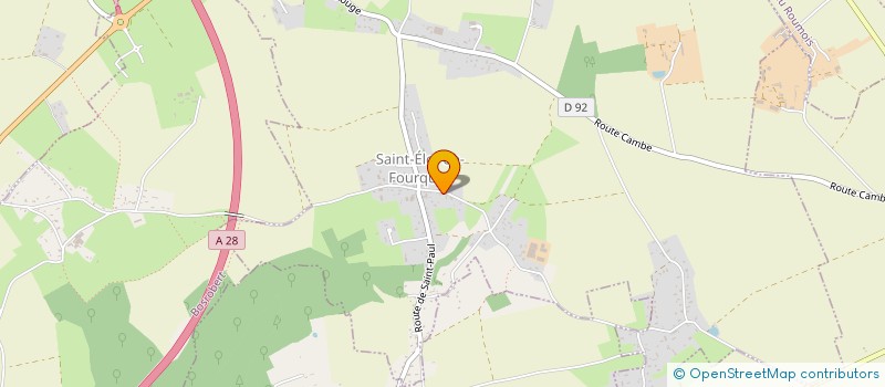 localisation de l'entreprise MADAME JOHANNA RENARD  SAINT-ELOI-DE-FOURQUES