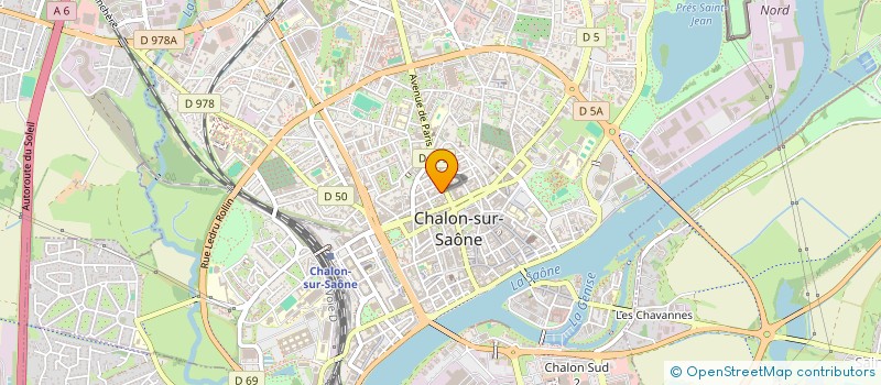 localisation de l'entreprise MADAME JOHANNA RENAUD  CHALON-SUR-SAONE