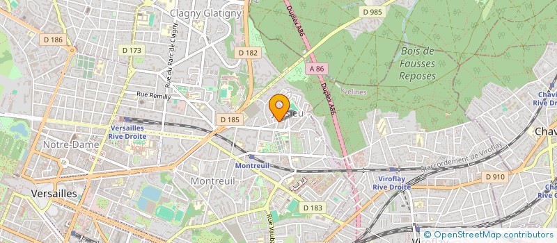 localisation de l'entreprise MADAME JOHANNA RENAULT à VERSAILLES
