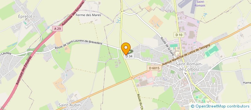 localisation de l'entreprise MADAME JOHANNA RENAULT  SAINT-ROMAIN-DE-COLBOSC