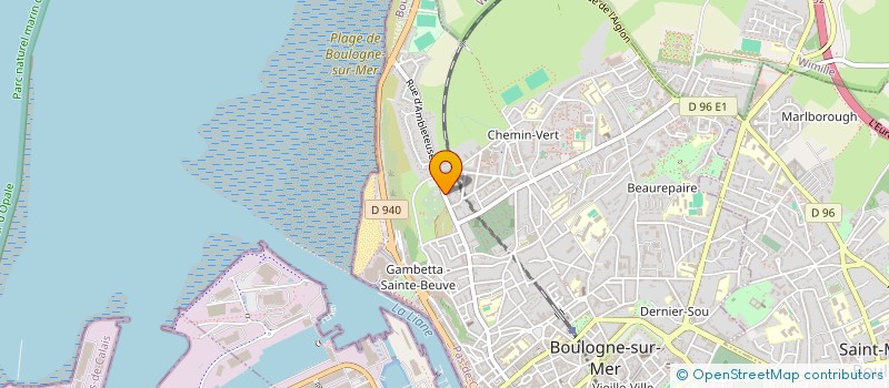 localisation de l'entreprise MADAME JOHANNA RICHARD  BOULOGNE-SUR-MER