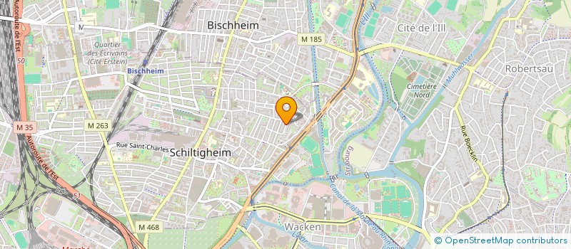 localisation de l'entreprise MADAME JOHANNA RODRIGUES  SCHILTIGHEIM