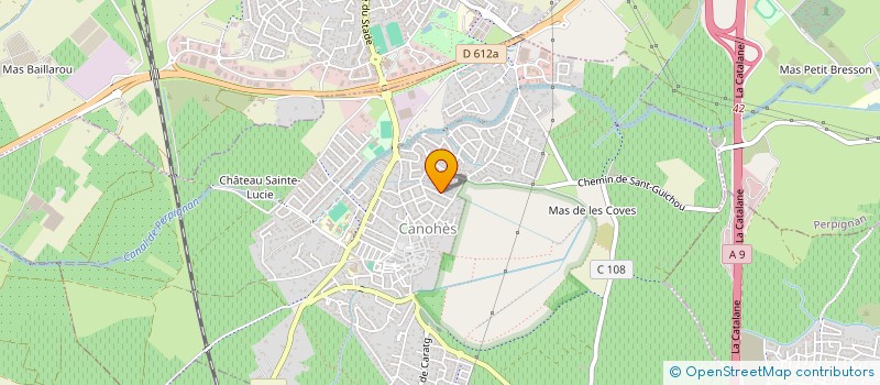 localisation de l'entreprise MADAME JOHANNA ROMERO  CANOHES