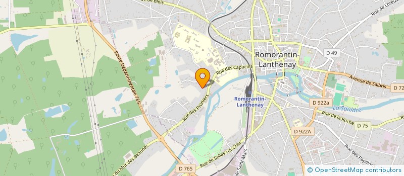 localisation de l'entreprise MADAME JOHANNA ROTELLA-ROCES  ROMORANTIN-LANTHENAY