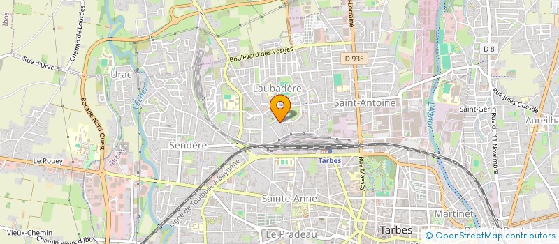 localisation de l'entreprise MADAME JOHANNA ROTGE  TARBES