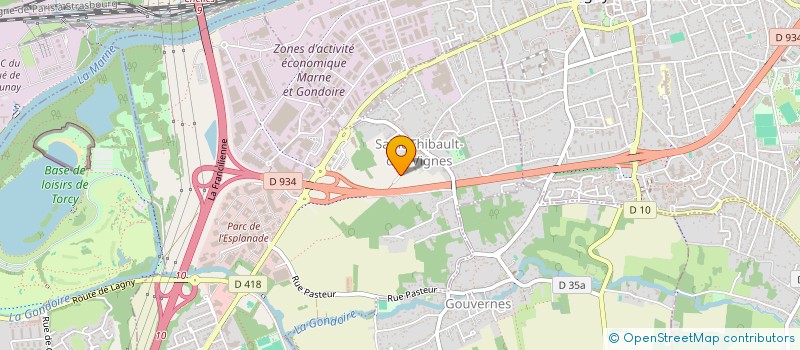 localisation de l'entreprise MADAME JOHANNA ROUILLE  SAINT-THIBAULT-DES-VIGNES