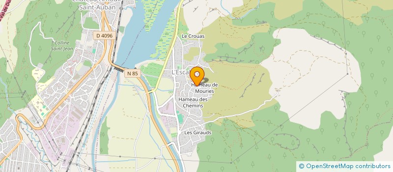 localisation de l'entreprise MADAME JOHANNA SACCHINELLI  L'ESCALE