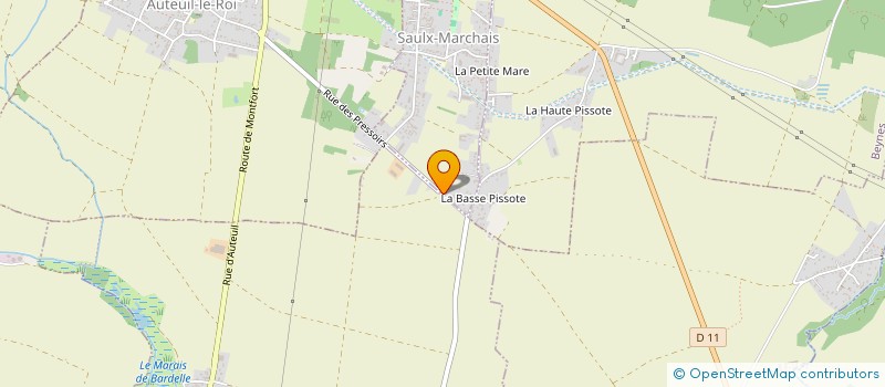 localisation de l'entreprise MADAME JOHANNA SAGOT à SAULX-MARCHAIS