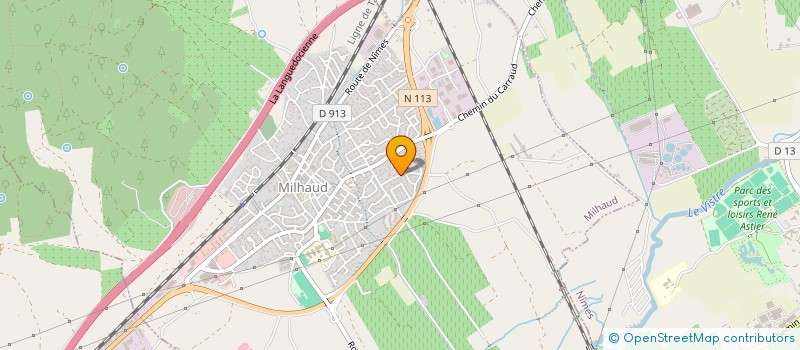 localisation de l'entreprise MADAME JOHANNA SAHRAOUI  NIMES