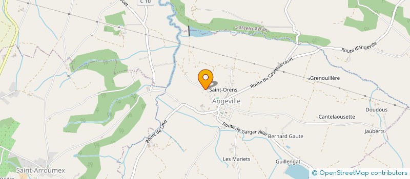 localisation de l'entreprise MADAME JOHANNA SCHAARSCHMIDT  ANGEVILLE