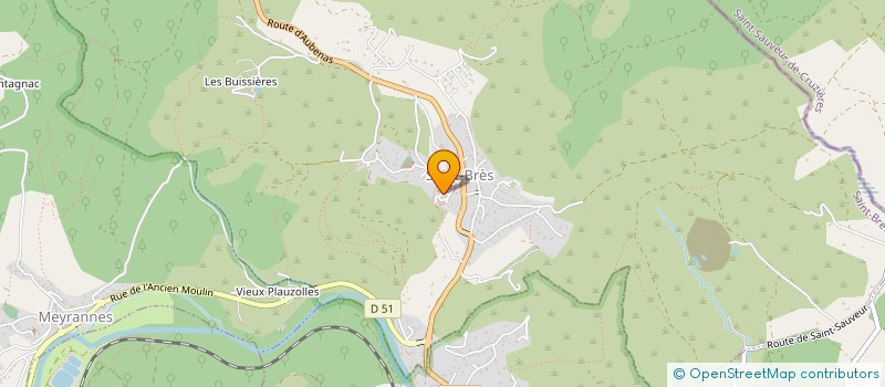 localisation de l'entreprise MADAME JOHANNA SCHEEPERS  SAINT-BRES