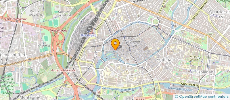localisation de l'entreprise MADAME JOHANNA SCHILLINGER à STRASBOURG