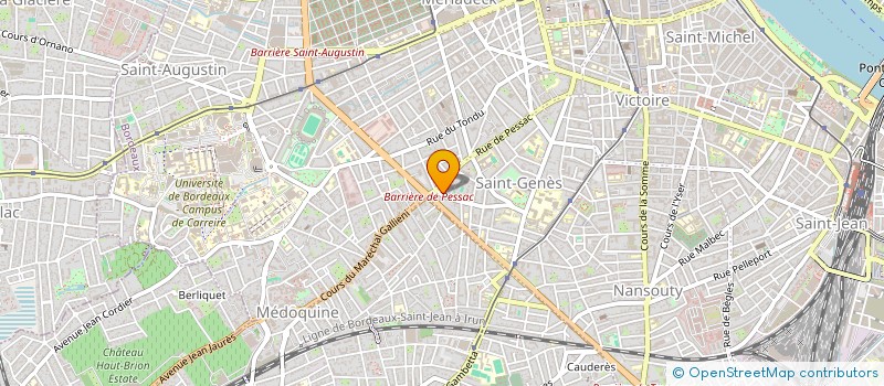 localisation de l'entreprise MADAME JOHANNA SCHMITT à BORDEAUX