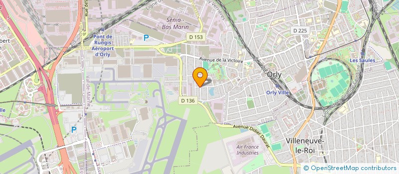 localisation de l'entreprise MADAME JOHANNA SEBAG  ORLY