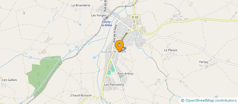 localisation de l'entreprise MADAME JOHANNA SEBREGTS à LUCAY-LE-MALE
