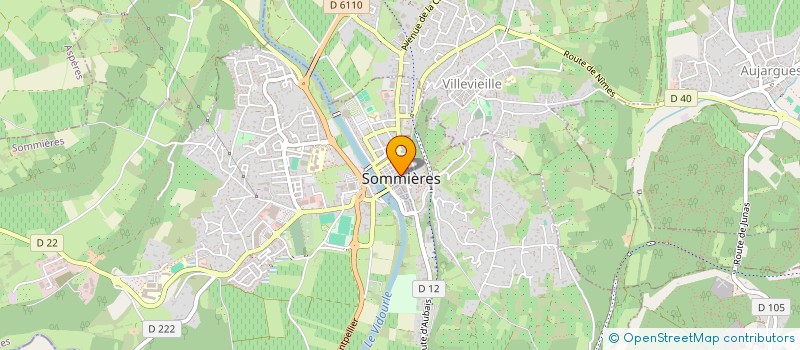 localisation de l'entreprise MADAME JOHANNA SERNA à SOMMIERES