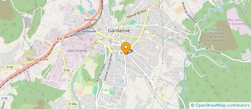 localisation de l'entreprise MADAME JOHANNA STARK à GARDANNE
